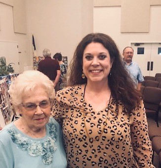 Winifred  Foster and Celisa Frith